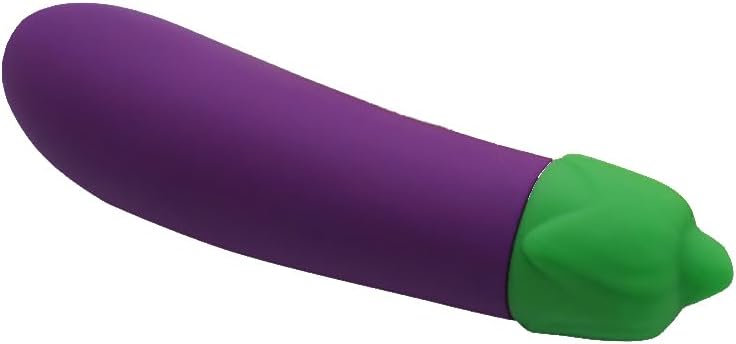 Female Masturbation Mini Sex Toy Vibrator Elastic Love Foreplay Eggplant Silicone Material - Image 2